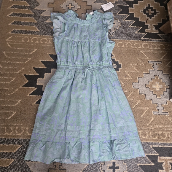 Melissa Nepton Light Green Ruffle Dress - Picture 2 of 8